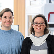 Die Autorinnen der jetzt veröffentlichten Studie: Susanne Brenzinger (l.) und Ana Brochado. 