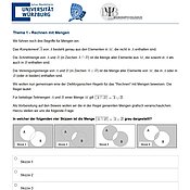 Online-Selbsttest für Mathematik